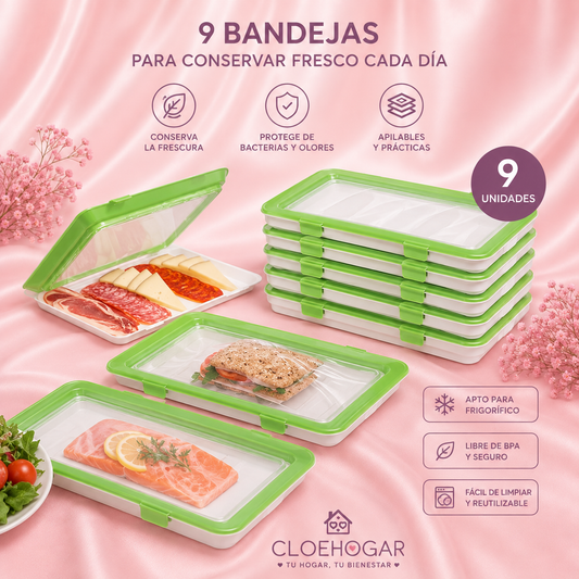 9x BANDEJAS DE CONSERVACION
